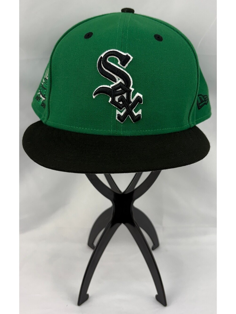 New Era 59FIFTY Chicago White Sox Size 7 ¾ Green Baseball Fitted Cap